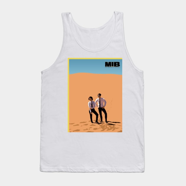 MIB International - Tessa Thompson & Chris Hemsworth Tank Top by brainbag